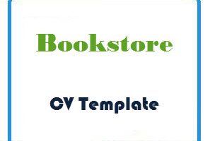 Bookstore CV Template