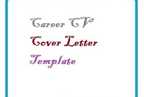 Career CV Cover Letter Template