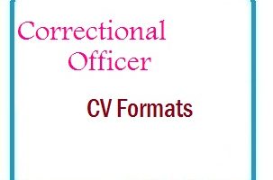 Correctional Officer CV Formats