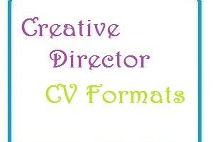 Creative Director CV Formats