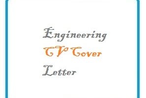Engineering CV Cover Letter Template