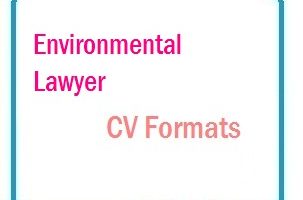 Environmental Lawyer CV Formats