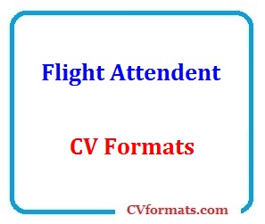 Flight Attendant CV Formats