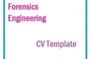 Forensics Engineering CV Formats
