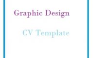 Graphic Design CV Template