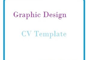 Graphic Design CV Template