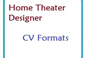 Home Theater Designer CV Formats
