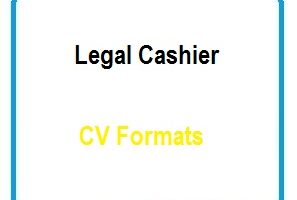Legal cashier CV Formats