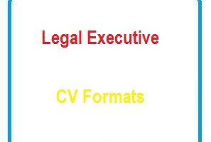 Legal executive CV Formats