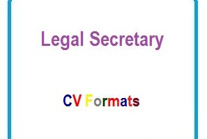Legal secretary CV Formats