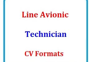 Line Avionics Technician CV Formats