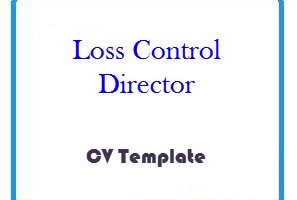 Loss Control Director CV Template