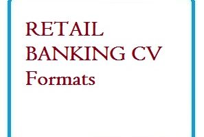 RETAIL BANKING CV Formats