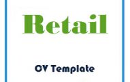 Retail CV Template