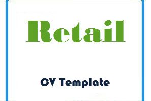 Retail CV Template