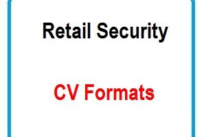 Retail Security CV Formats