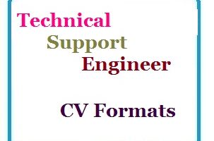 Technical Support Engineer CV Formats