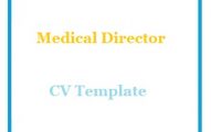 Medical Director CV Template