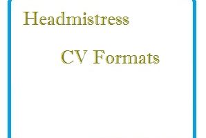 Headmistress CV Formats