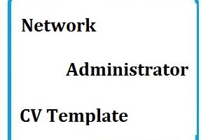 Network Administrator CV Formats