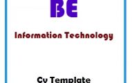 BE Information Technology CV Template