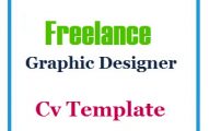 Freelance Graphic Designer Cv Template