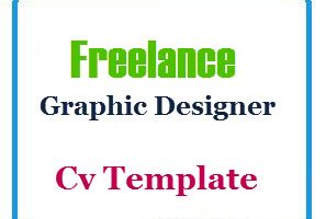 Freelance Graphic Designer Cv Template