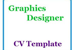 Graphics Designer CV Template