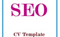 SEO CV Template