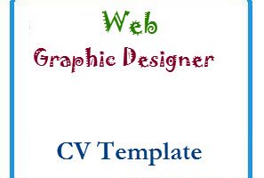Web Graphic Designer CV Template