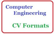 Computer Engineering CV Formats